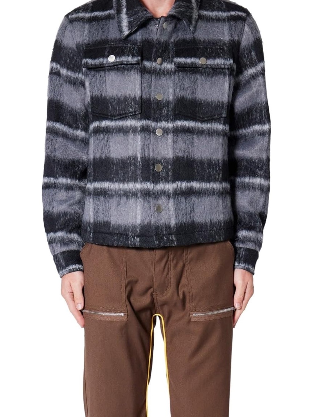 Men's Brushed Flannel Jacket size XL